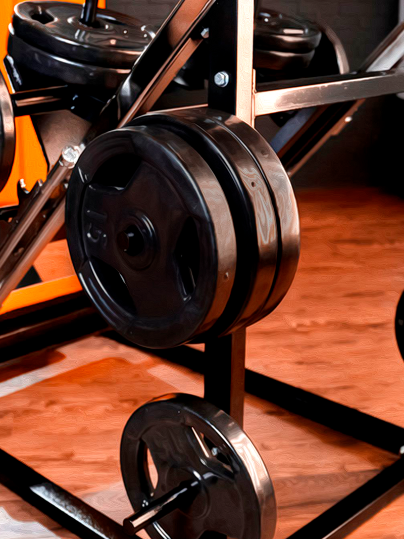 Anilha Sport Emborrachada Furo 51mm