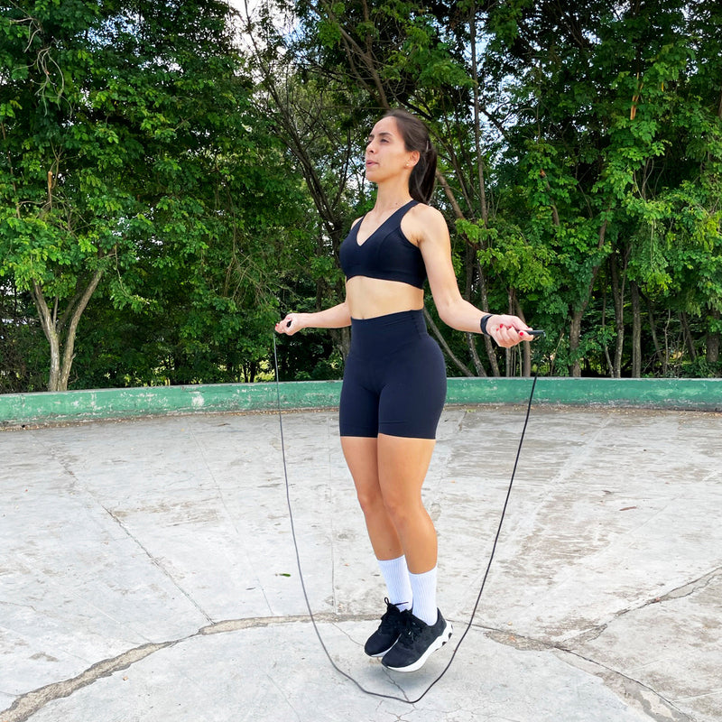 Kit Colchonete De Academia + Corda de Pular Regulável