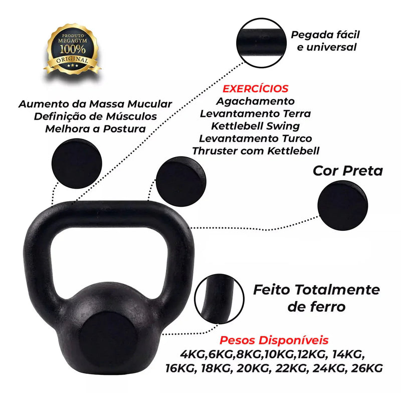 Kettlebell Pintado