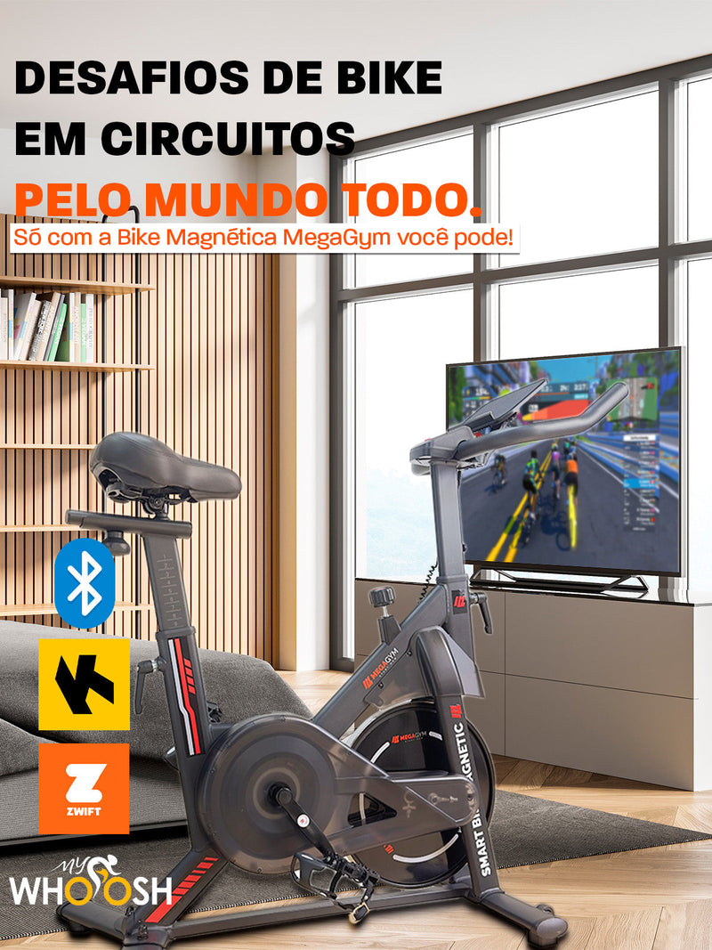 Bicicleta Ergométrica Smart Bike Magnetic MegaGym