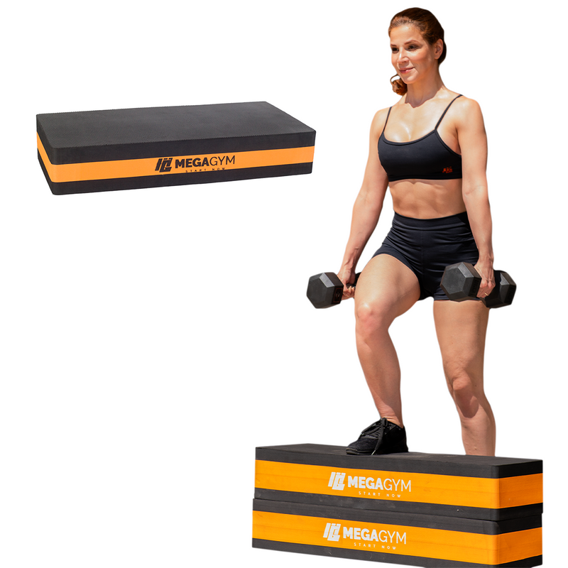 Step Profissional De EVA 90X28X14 Para Treino Aeróbico Musculação