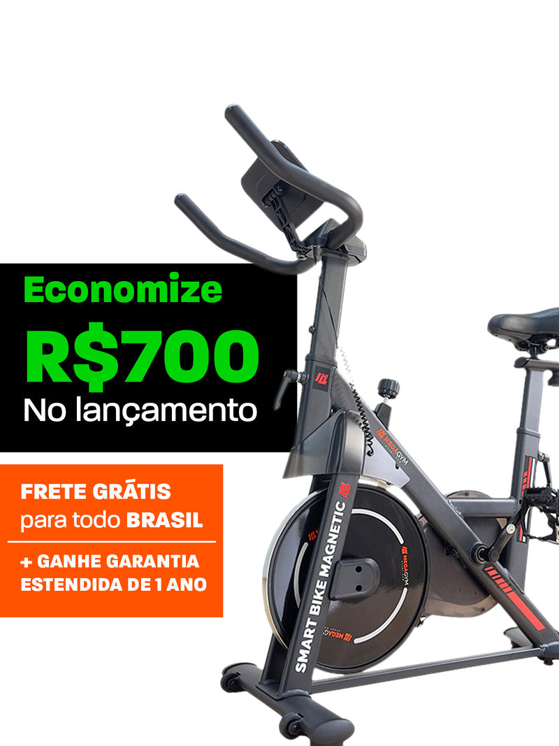 Bicicleta Ergométrica Smart Bike Magnetic MegaGym
