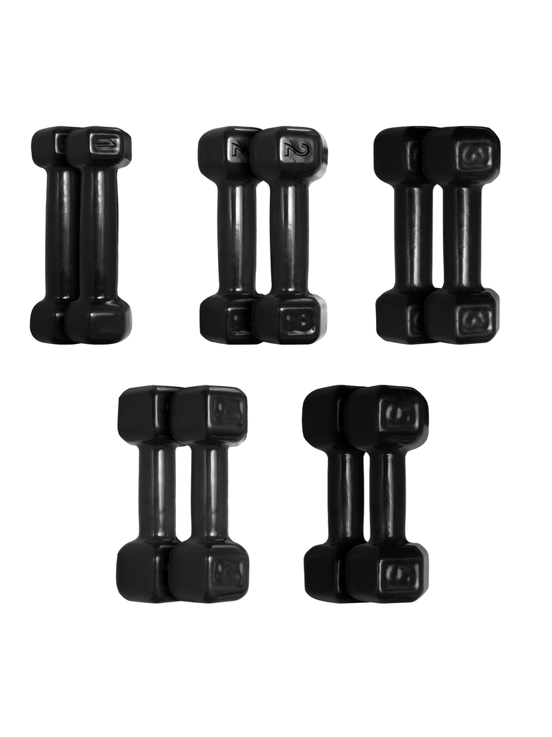 Halter Dumbbell Sextavado Emborrachado