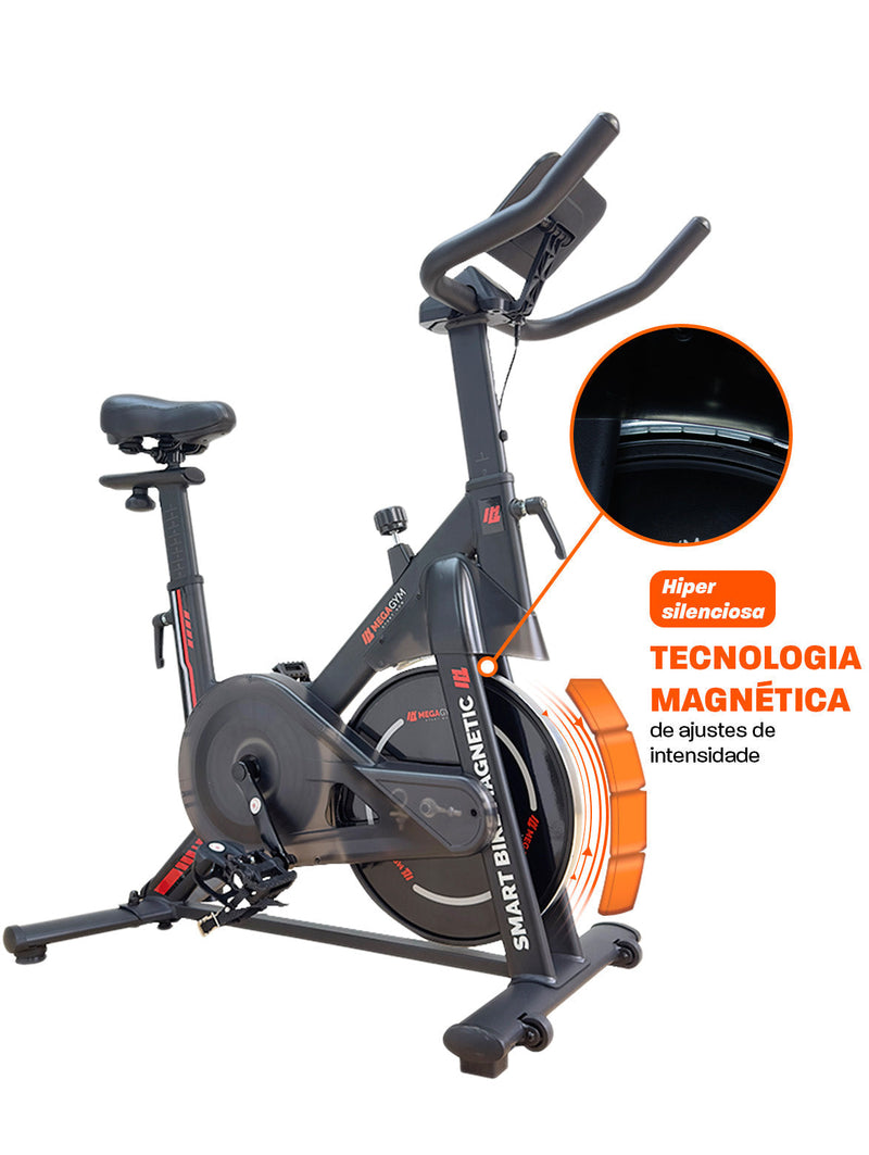 Bicicleta Ergométrica Smart Bike Magnetic MegaGym