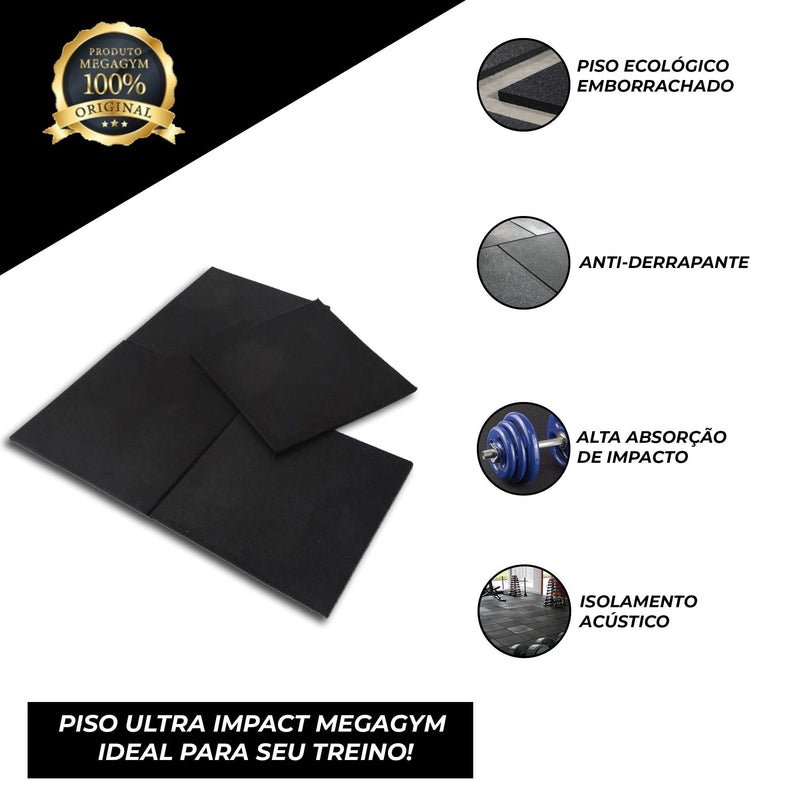Piso Emborrachado 15mm Ultra Impact