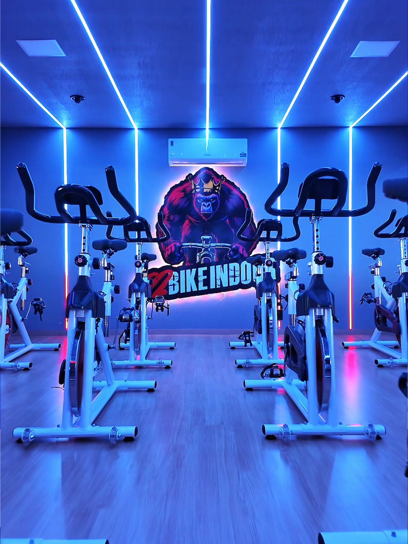Bike Mega Spinning 18K Bicicleta Indoor Profissional